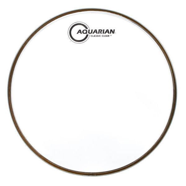 Aquarian - Classic Clear Series Single Ply Resonant Drum Heads-Percussion-Aquarian-Music Elements