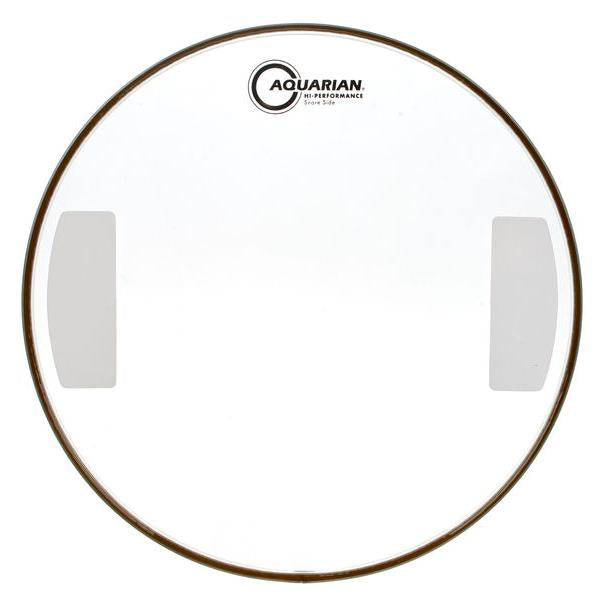 Aquarian - Hi-Performance Series Single Ply Clear Resonant Snare Drum Heads-Percussion-Aquarian-Music Elements