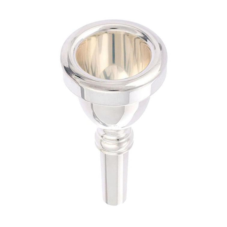 Bach - Classic Series Large Shank Tenor & Bass Trombone Mouthpieces-Mouthpiece-Bach-1G-Silver Plated-Music Elements