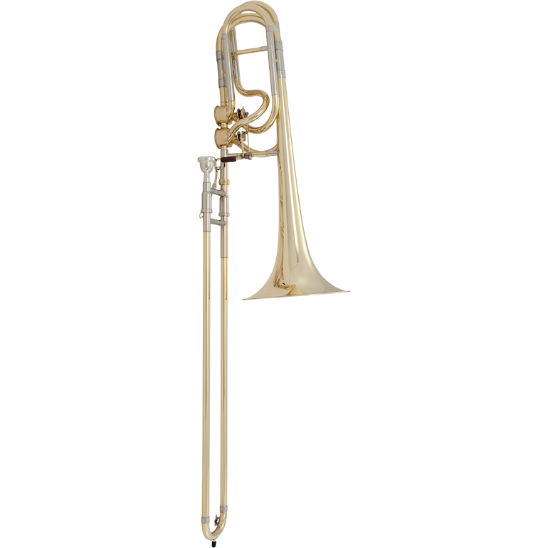 Bach - Model 50A3 Stradivarius - Bass Trombone (with Dual Inline Hagmann Valves)-Trombone-Bach-Music Elements