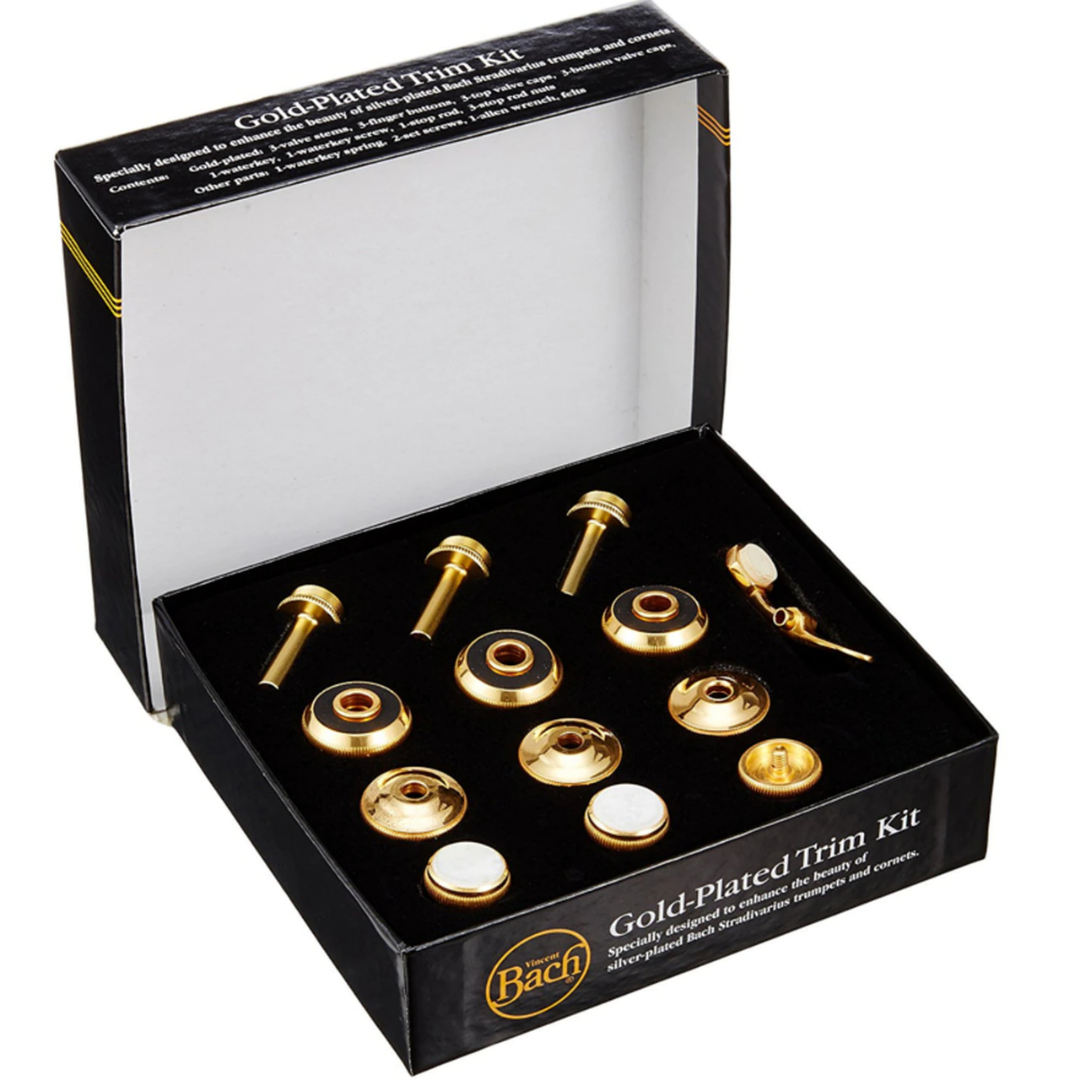 Bach - Trumpet Heavy Gold Trim - Music Elements