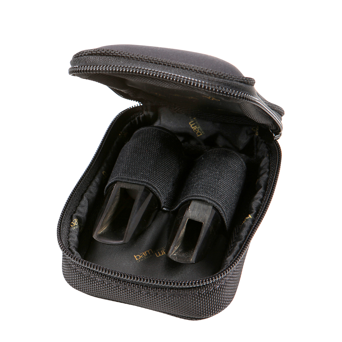 Bam - Double Mouthpiece Pouch for Soprano/Alto Saxophone, Bb/A Clarinet-Accessories-Bam-Music Elements