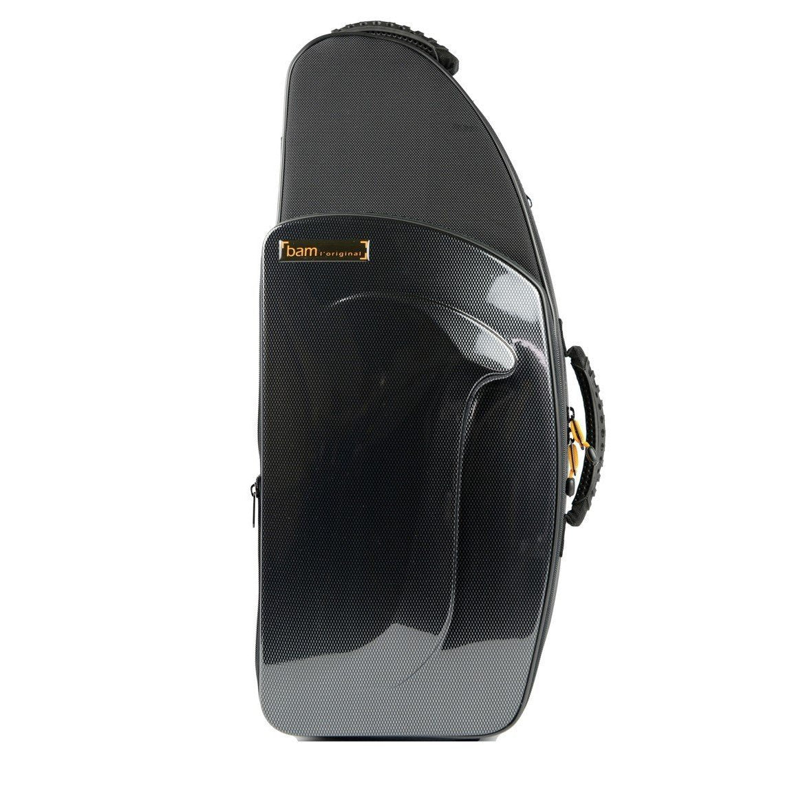 Bam - New Trekking Alto Saxophone Cases-Case-Bam-Black Carbon-Music Elements