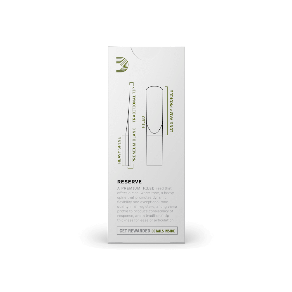 D&#39;Addario - Reserve Baritone Saxophone Reeds-Reed-D&#39;Addario-Music Elements