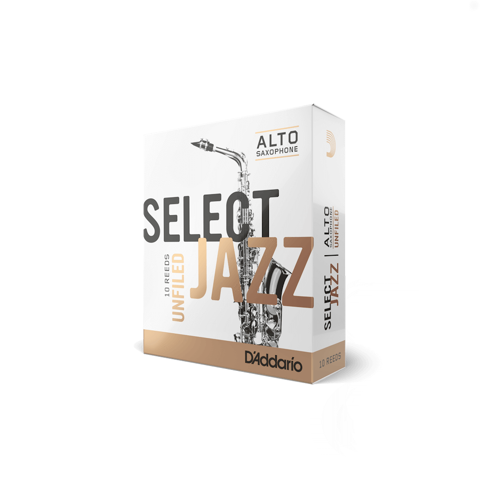 D'Addario - Select Jazz Unfiled Alto Saxophone Reeds-Reed-D'Addario-Music Elements