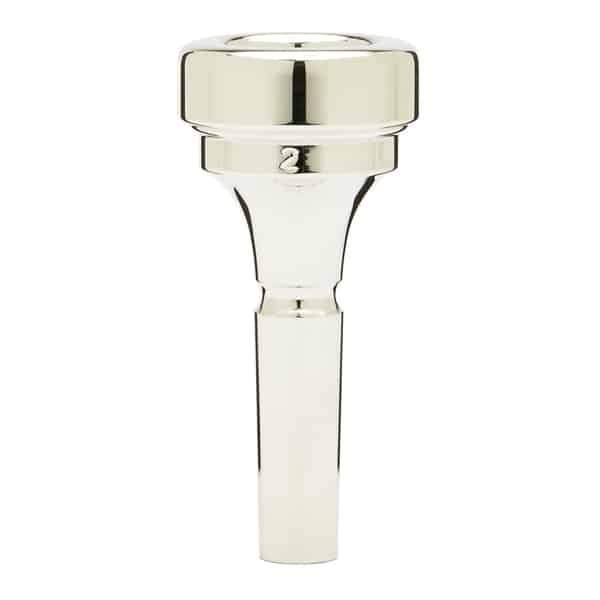 Denis Wick - Classic Cornet Mouthpieces-Mouthpiece-Denis Wick-2-Silver Plated-Music Elements