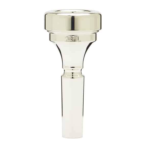 Denis Wick - Classic Flugelhorn Mouthpieces-Mouthpiece-Denis Wick-2BFL-Silver Plated-Music Elements