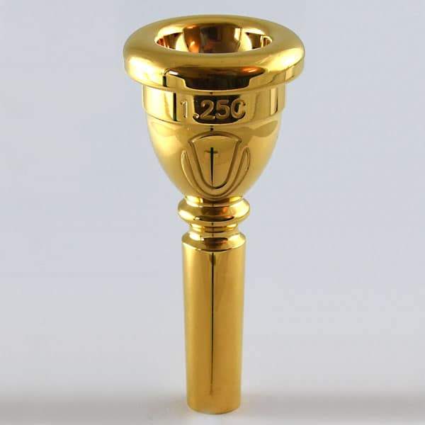 Denis Wick - Ultra Cornet Mouthpieces-Mouthpiece-Denis Wick-1.25C-Gold Plated-Music Elements