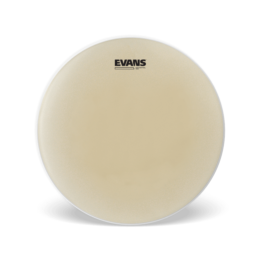 Evans - Orchestral 300 14" Snare Side Drum Head-Percussion-Evans-Music Elements