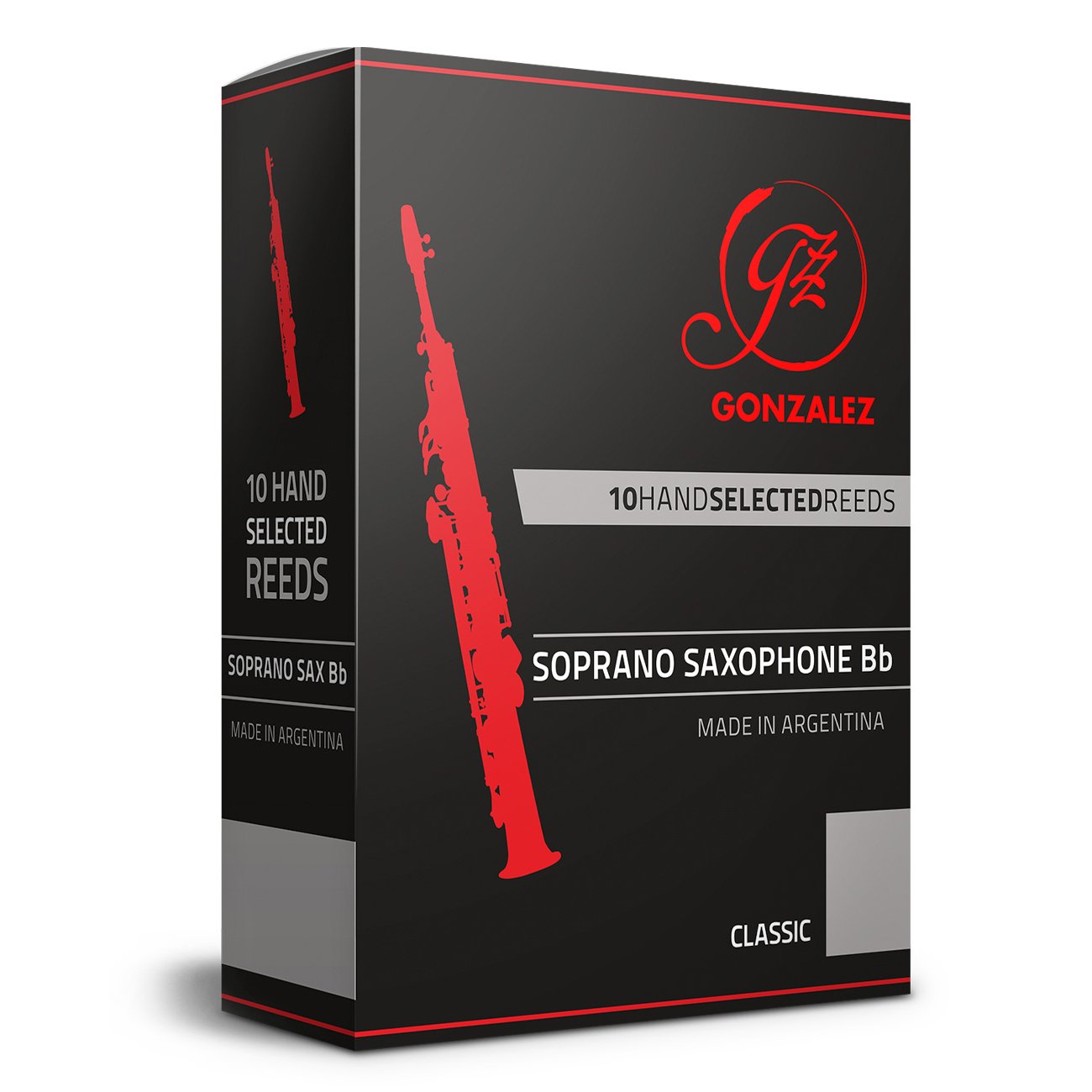 Gonzalez - Classic Soprano Saxophone Reeds-Reed-Gonzalez-Music Elements