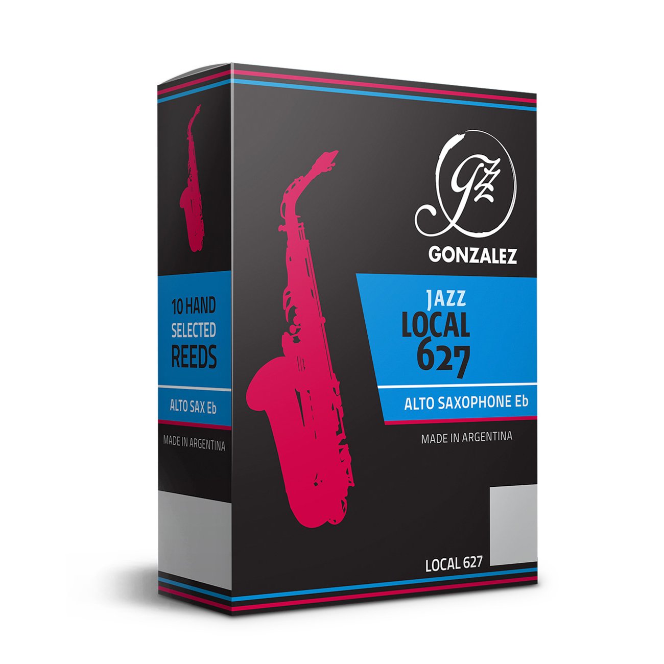 Gonzalez - Local 627 Jazz Alto Saxophone Reeds-Reed-Gonzalez-Music Elements