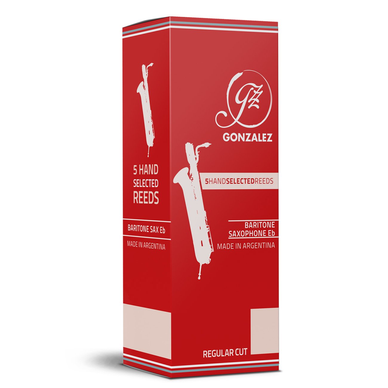 Gonzalez - Regular Cut (RC) Baritone Saxophone Reeds-Reed-Gonzalez-Music Elements