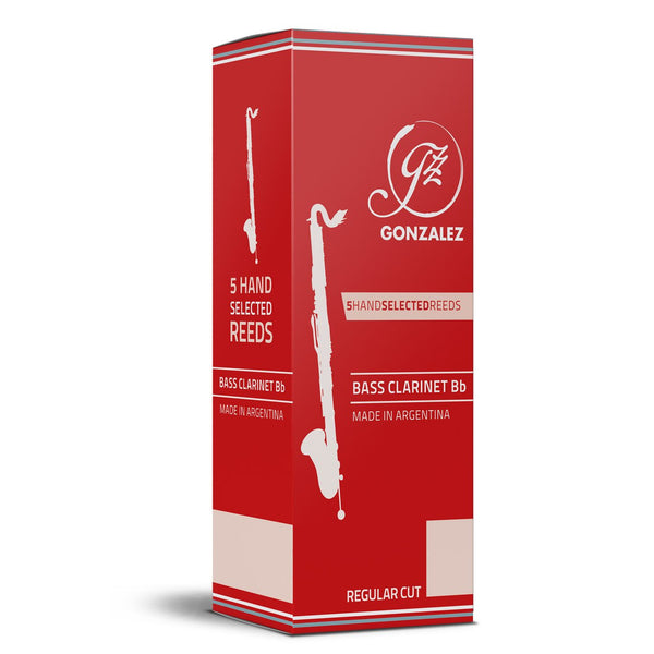 Gonzalez - Regular Cut (RC) Bass Clarinet Reeds - Music Elements