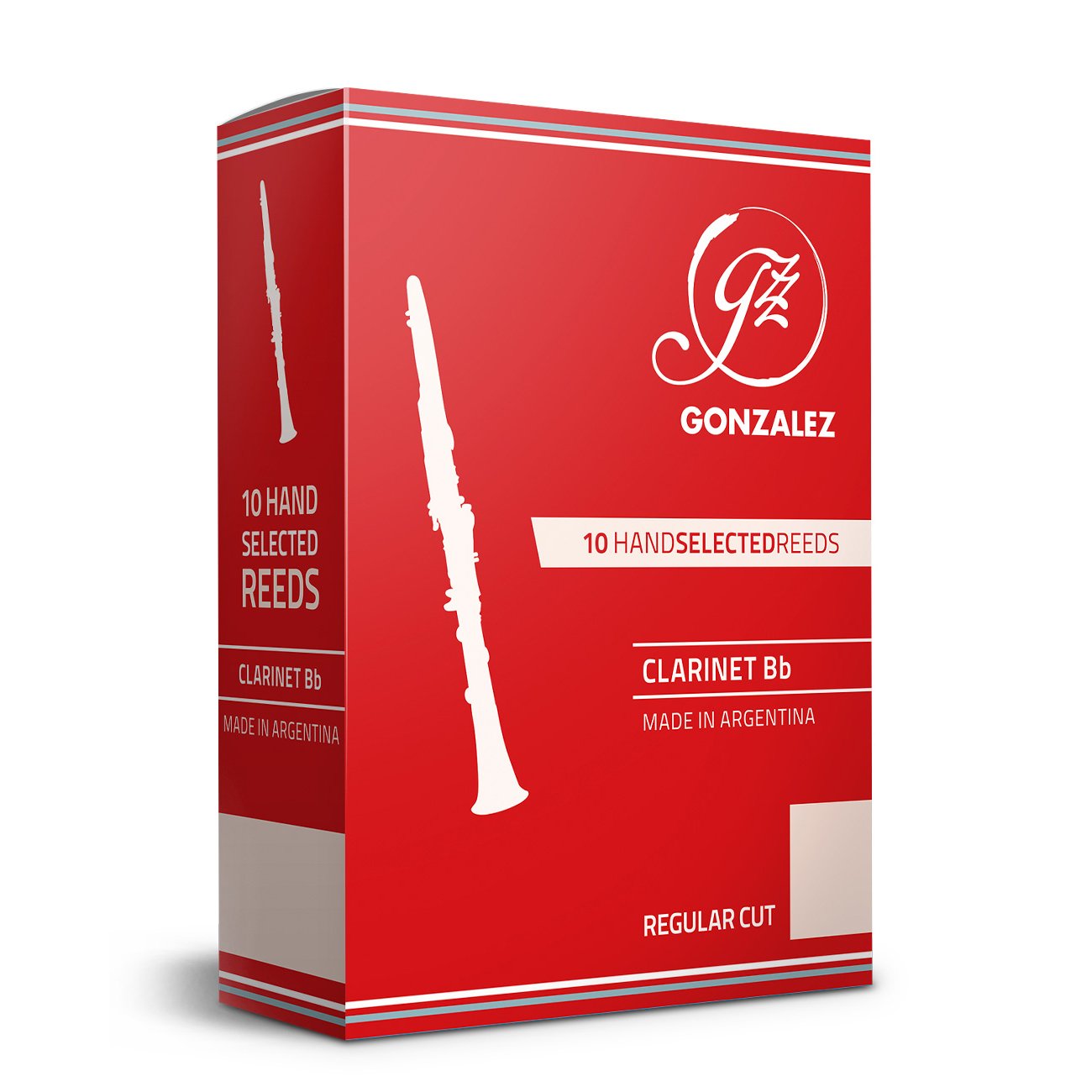 Gonzalez - Regular Cut (RC) Bb/A Clarinet Reeds-Reed-Gonzalez-Music Elements