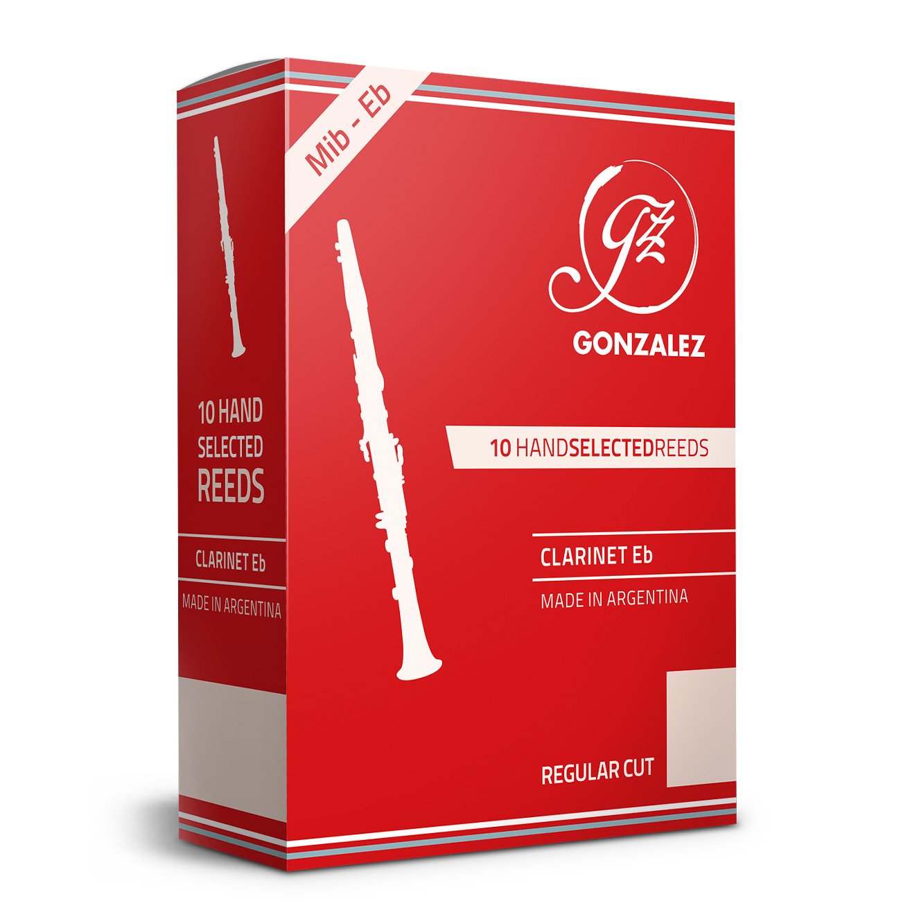 Gonzalez - Regular Cut (RC) Eb Clarinet Reeds-Reed-Gonzalez-Music Elements