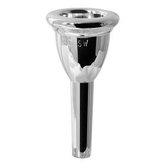 Griego - Classic Small Bore (Steve Wiest Model) Tenor Trombone Mouthpiece (Silver Plated)-Mouthpiece-Griego-Music Elements