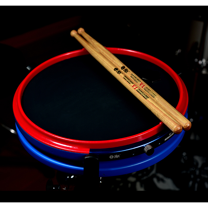 Han Flag - 12&quot; Tunable Marching Drum Practice Pad-Percussion-Han Flag-Music Elements