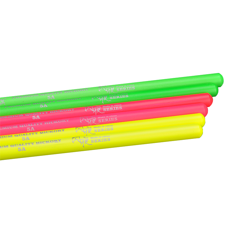 Han Flag - Fluorescent Series 5A Drumsticks-Percussion-Han Flag-Music Elements