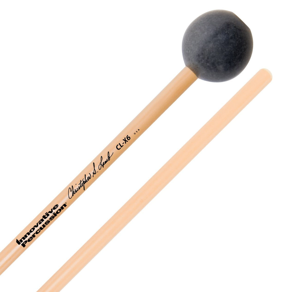 Innovative Percussion - Christopher Lamb Orchestral Series Concert Xylophone Mallets-Percussion-Innovative Percussion-CL-X6: Hard Dark-Music Elements