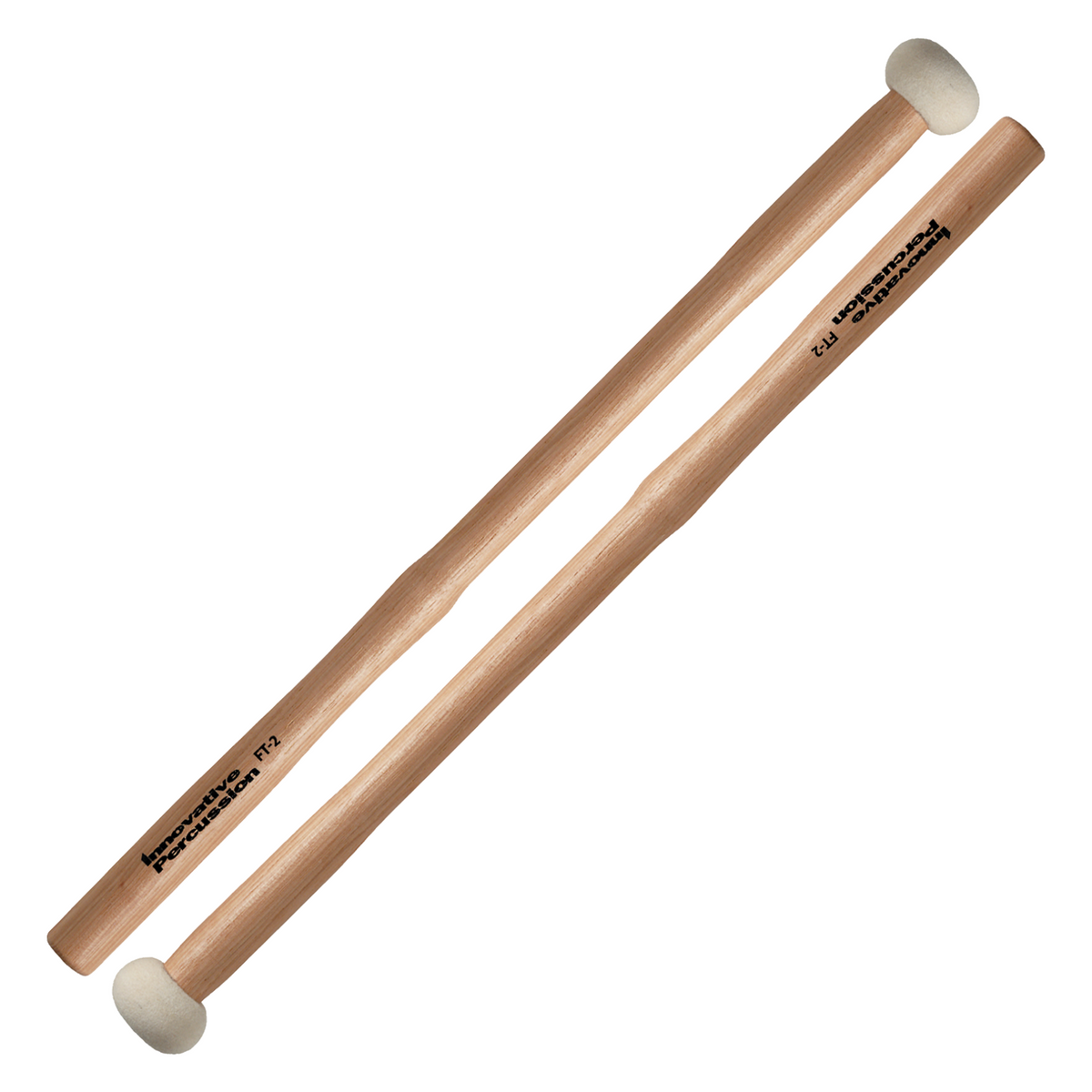 Innovative Percussion - Marching Tenor Hickory Shaft Drumsticks/Mallets-Percussion-Innovative Percussion-FT-2 Multi-Tom Mallet (Hard Felt)-Music Elements