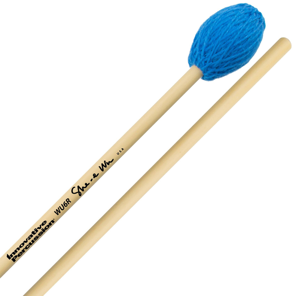 Innovative Percussion - She-e Wu Series Concert Marimba Mallets-Percussion-Innovative Percussion-WU6R: Very Hard-Music Elements