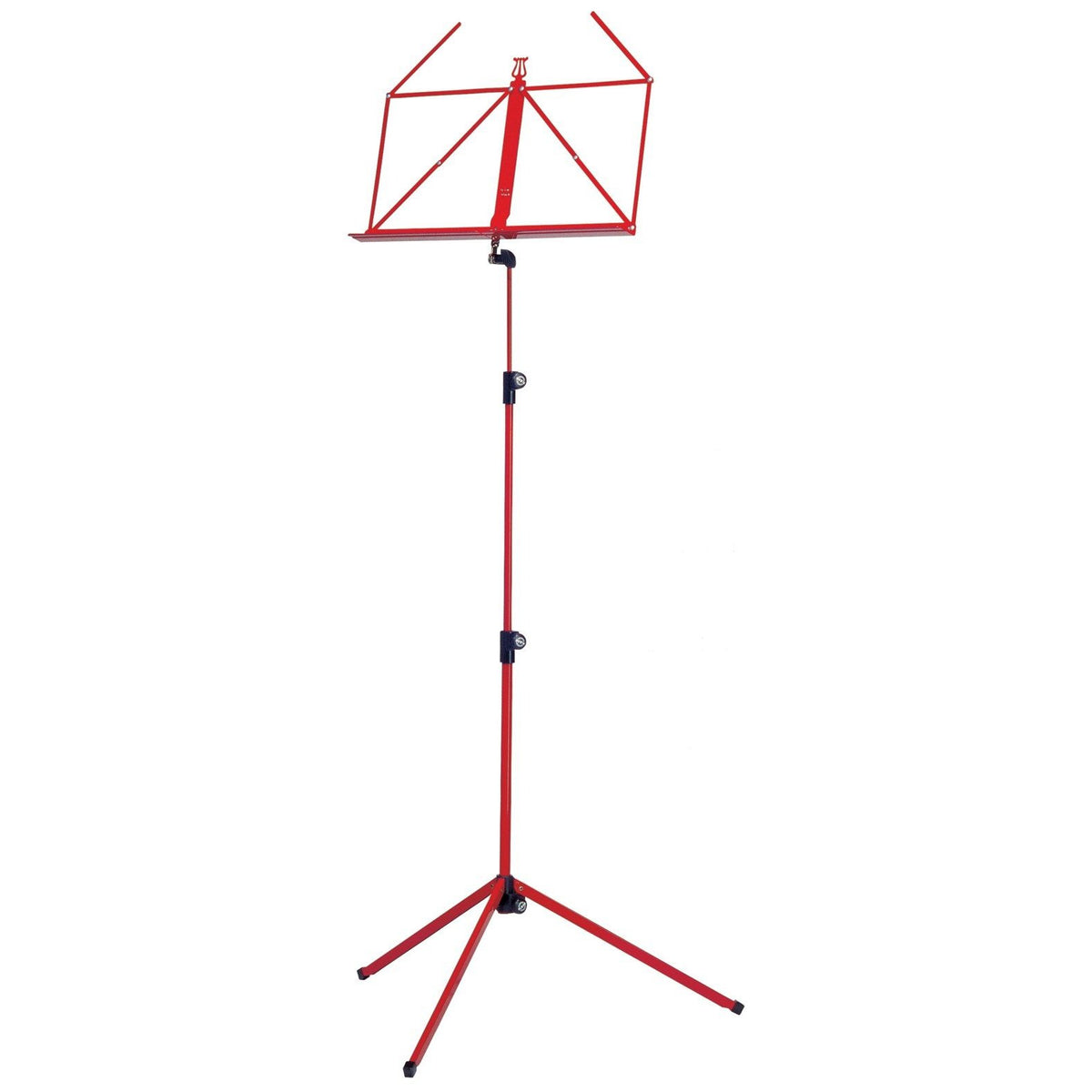 KÃ¶nig &amp; Meyer - 100/1 Baseline Music Stands with Collapsible Desk-Music Stand-KÃ¶nig &amp; Meyer-Red-Music Elements