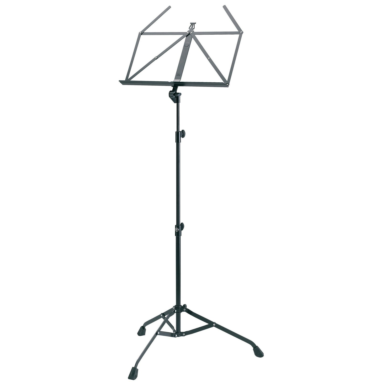 KÃ¶nig & Meyer - 107 Starline Music Stands with Collapsible Desk-Music Stand-KÃ¶nig & Meyer-Black-Music Elements