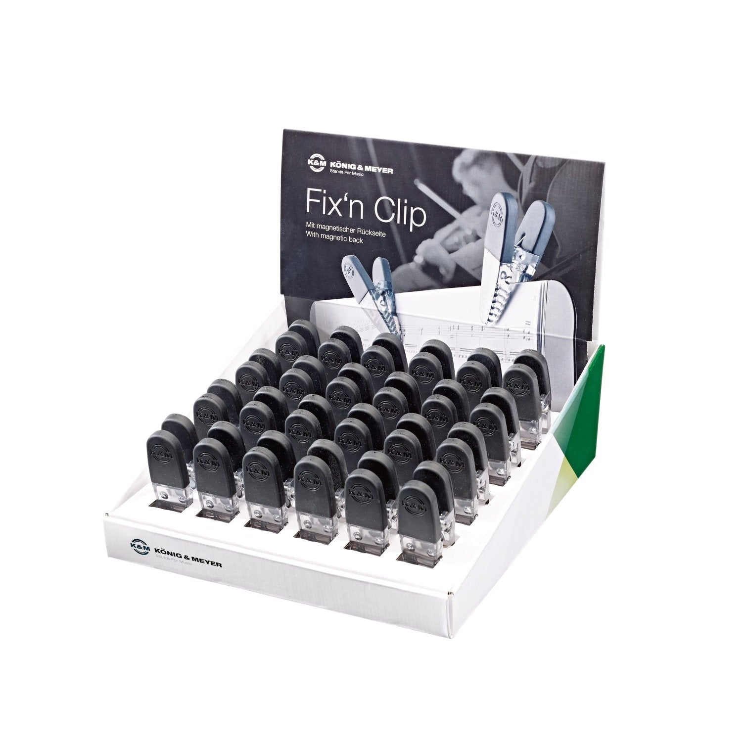 KÃ¶nig & Meyer - 16055 Sheet Music Clips <Fix'n Clip>-Music Stand-KÃ¶nig & Meyer-Music Elements