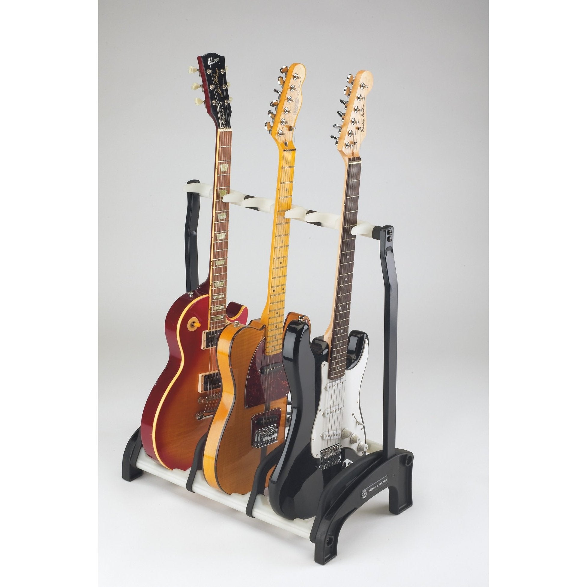 Konig & Meyer - 17513 Three-Guitar Stands - Music Elements