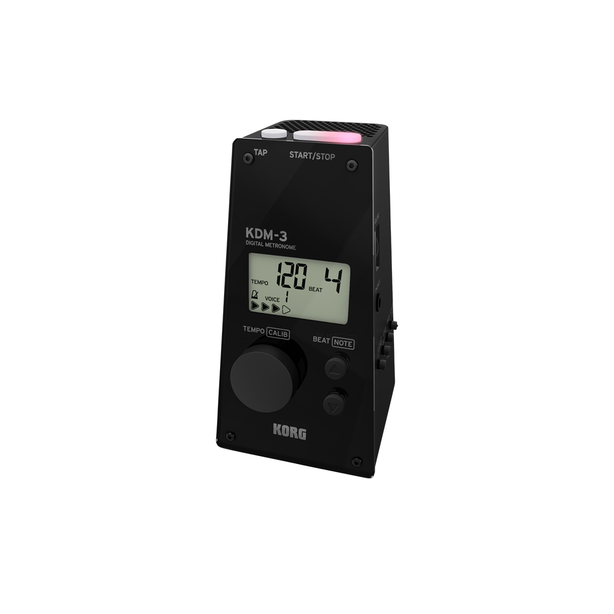 Korg - KDM-3 Digital Metronomes-Tuner & Metronome-Korg-Black-Music Elements
