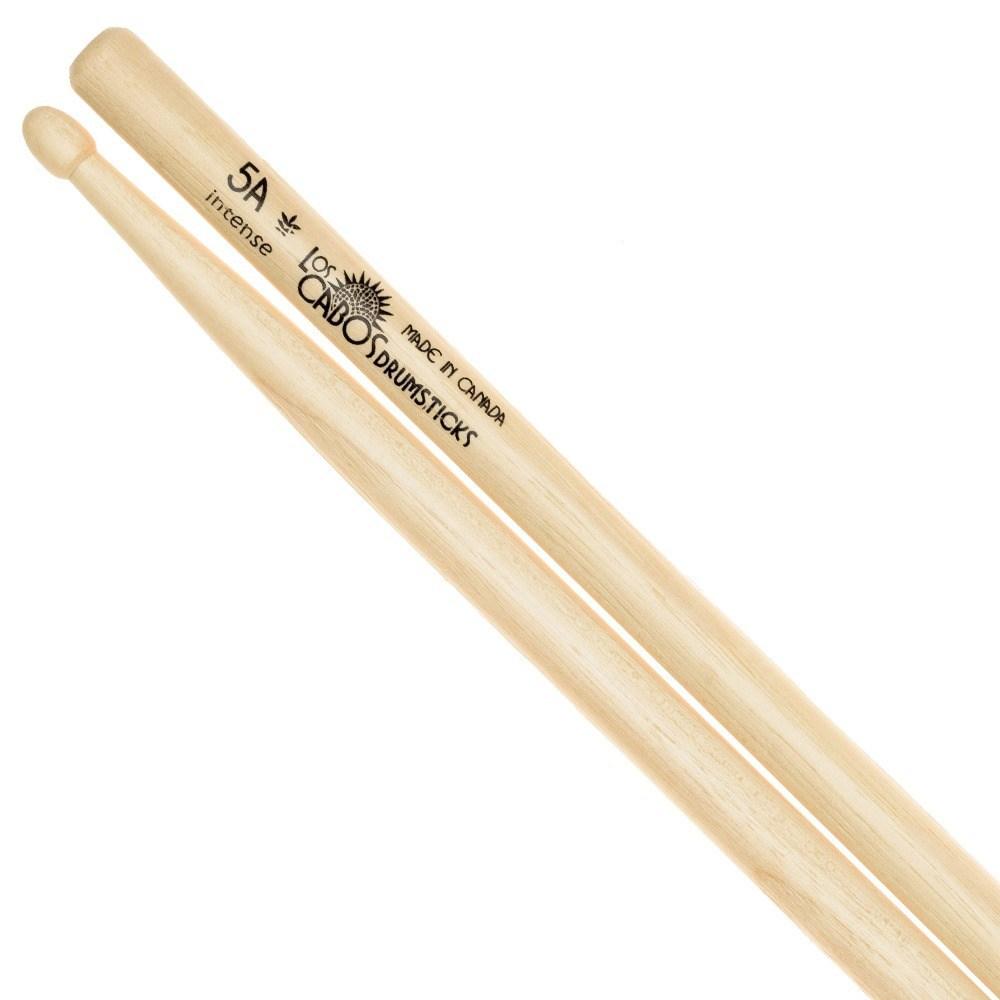 Los Cabos - 5A Intense White Hickory Drumsticks-Percussion-Los Cabos-Music Elements