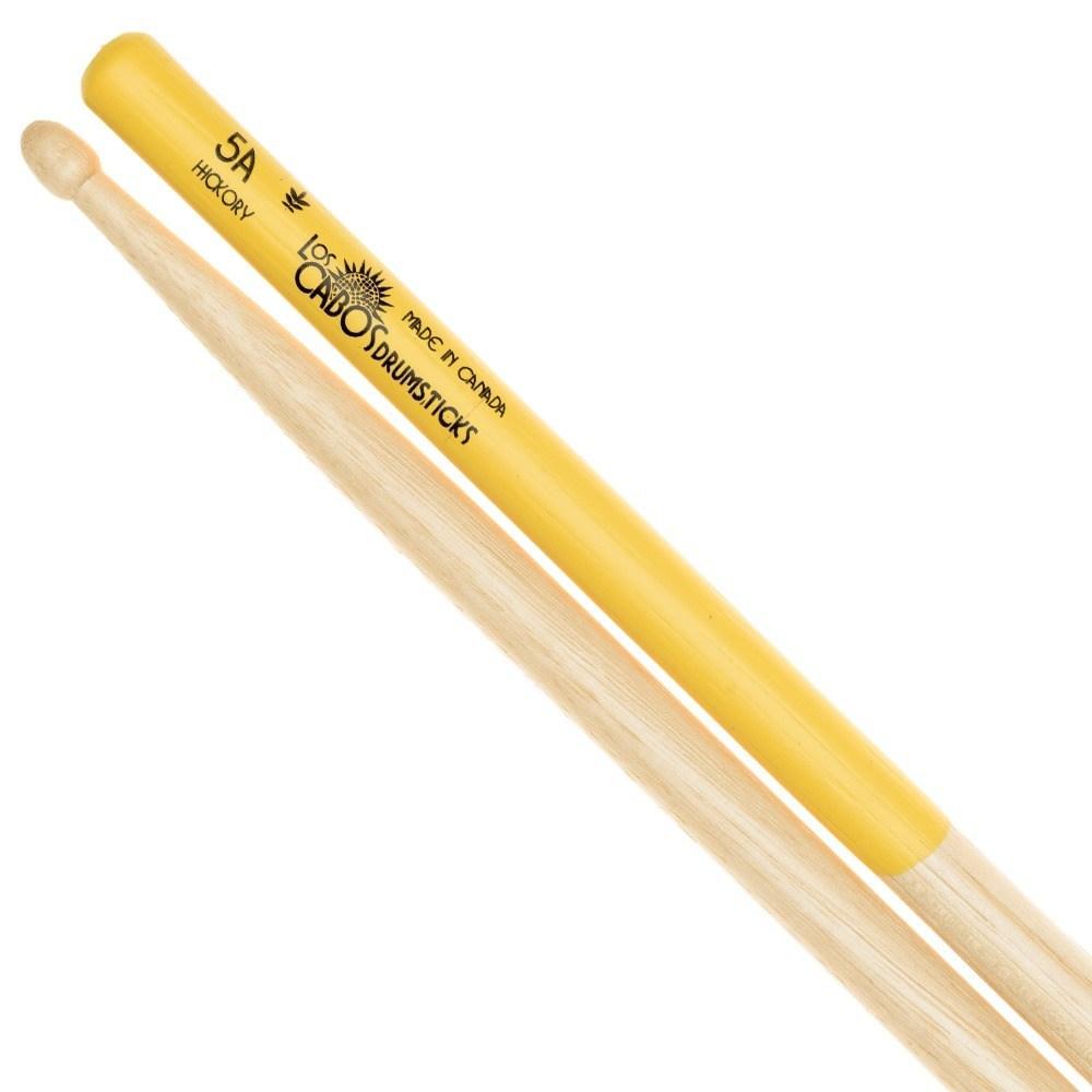 Los Cabos - 5A Yellow Jacket White Hickory Drumsticks-Percussion-Los Cabos-Music Elements