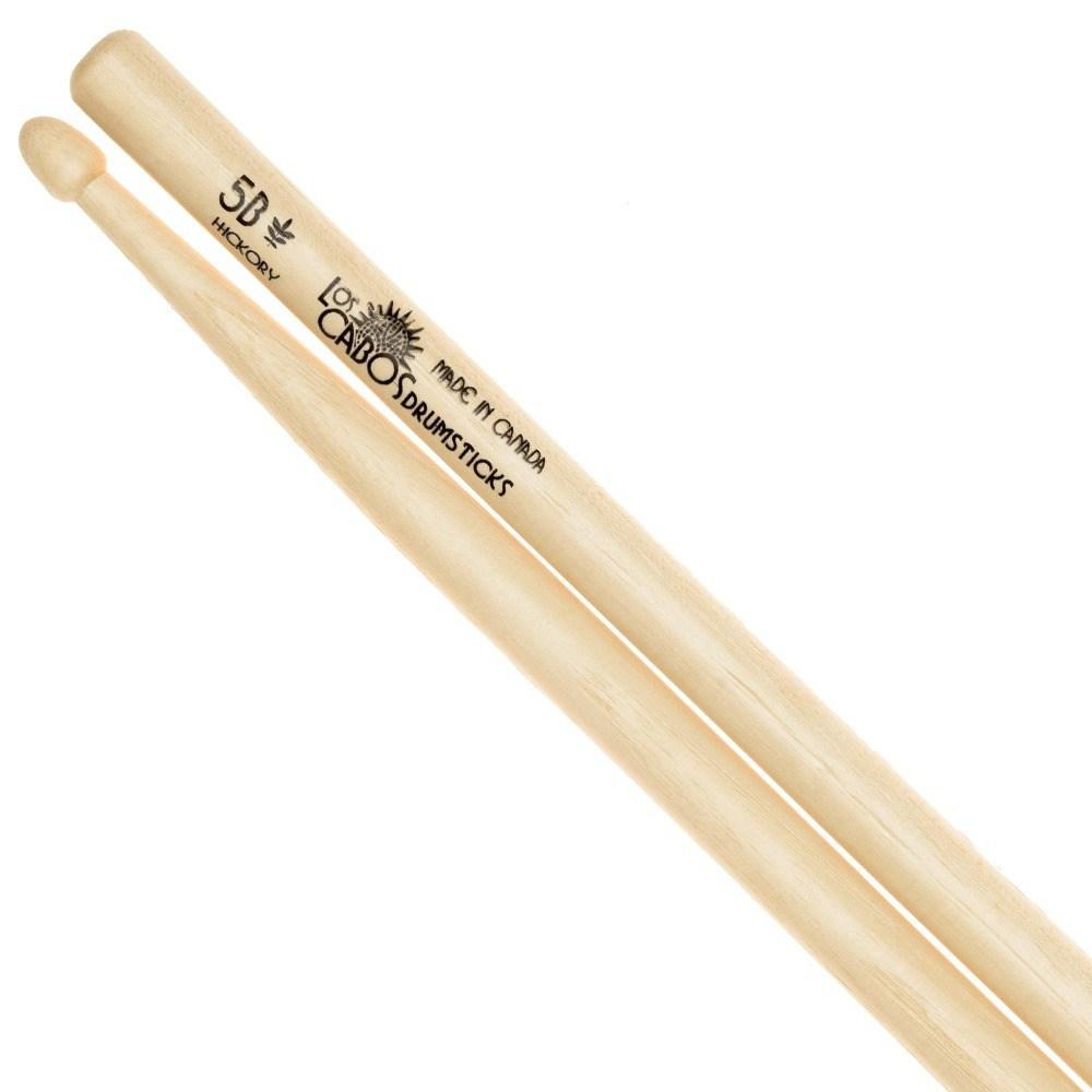 Los Cabos - 5B White Hickory Drumsticks-Percussion-Los Cabos-Music Elements