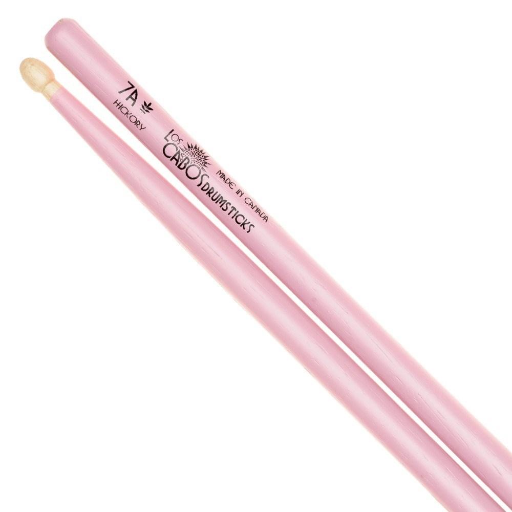 Los Cabos - 7A Pink White Hickory Drumsticks-Percussion-Los Cabos-Music Elements