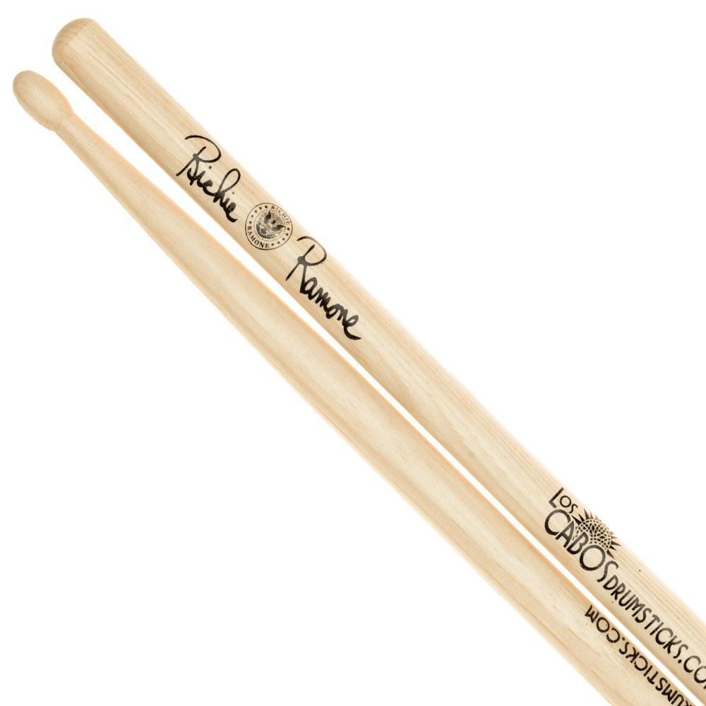 Los Cabos - Richie Ramone Signature White Hickory Drumsticks-Percussion-Los Cabos-Music Elements