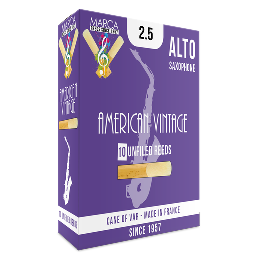 Marca - American Vintage Alto Saxophone Reeds-Reed-Marca-Music Elements