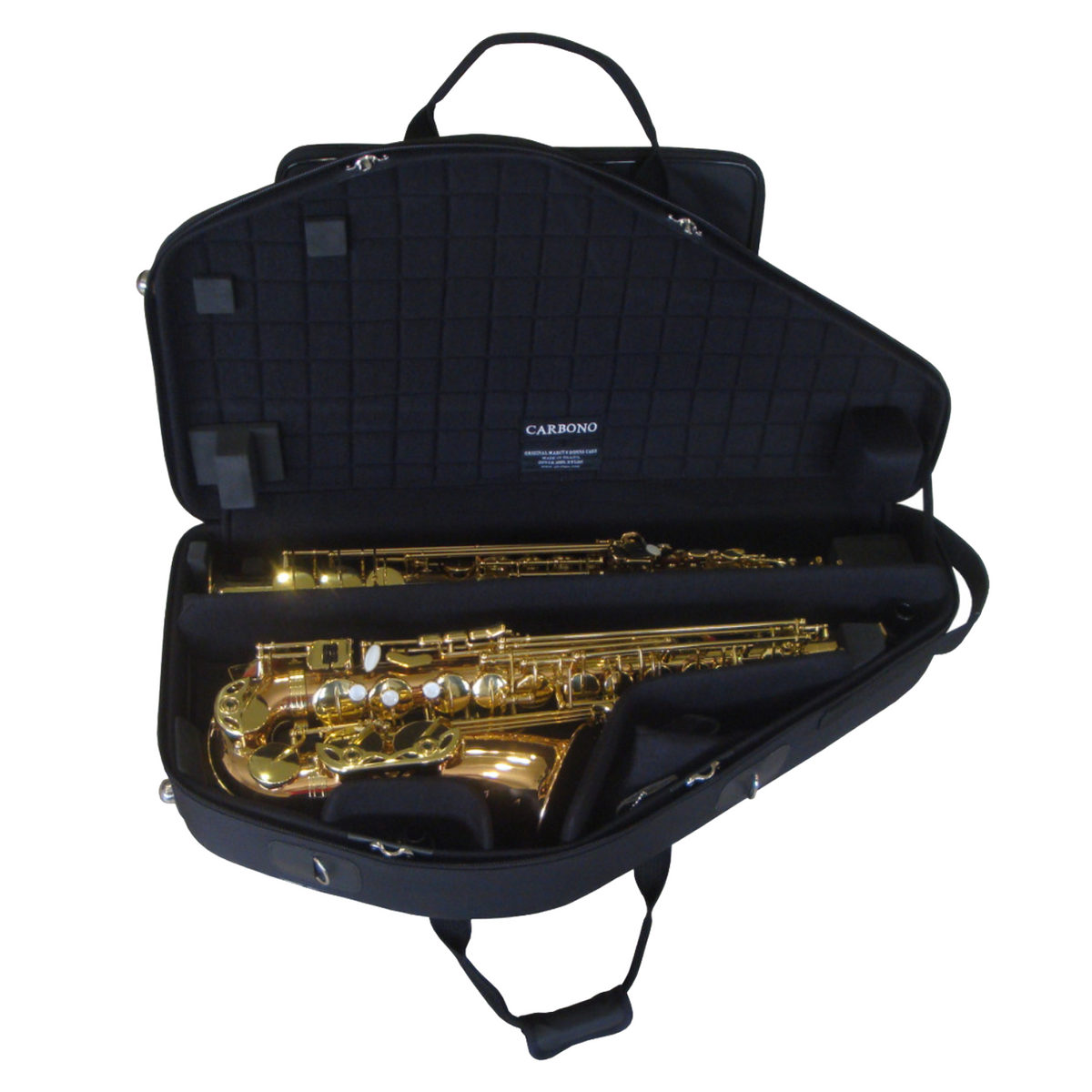 Marcus Bonna - Nylon Double Case for Alto and Curved Neck Soprano Saxophone-Case-Marcus Bonna-Music Elements