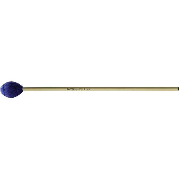 Mike Balter - Ensemble Series Marimba Mallets-Percussion-Mike Balter-B13: Blue Yarn - Medium-Rattan (R)-Music Elements