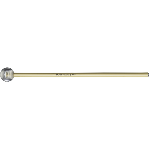 Mike Balter - Glock/Xylo Series Mallets-Percussion-Mike Balter-BGL3: 1 1/8&quot; Lexan with Brass Weight - Medium Hard-Music Elements