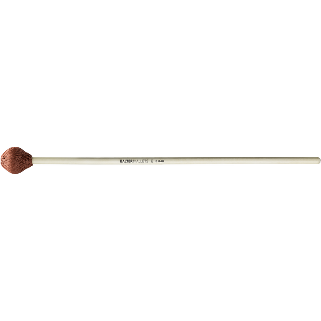 Mike Balter - Ultimate Series Vibraphone Mallets-Percussion-Mike Balter-B114: Red Polyester - Medium-Birch (B)-Music Elements