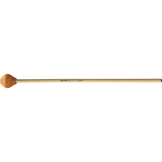 Mike Balter - Ultimate Series Vibraphone Mallets-Percussion-Mike Balter-B116: Orange Polyester - Soft-Rattan (R)-Music Elements