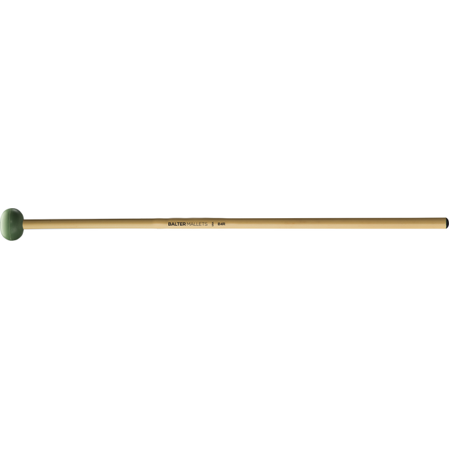 Mike Balter - Unwound Series Xylophone/Bell Mallets-Percussion-Mike Balter-B4: Light Green Rubber - Medium-Rattan (R)-Music Elements