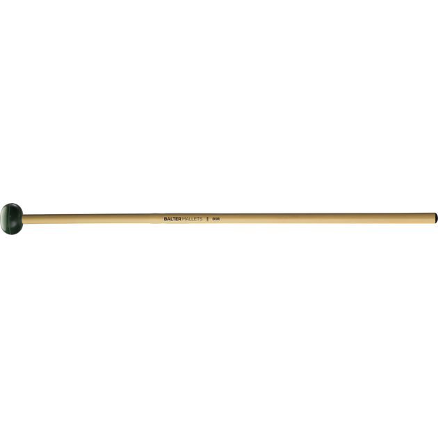 Mike Balter - Unwound Series Xylophone/Bell Mallets-Percussion-Mike Balter-B5: Dark Green Rubber - Medium Hard-Rattan (R)-Music Elements