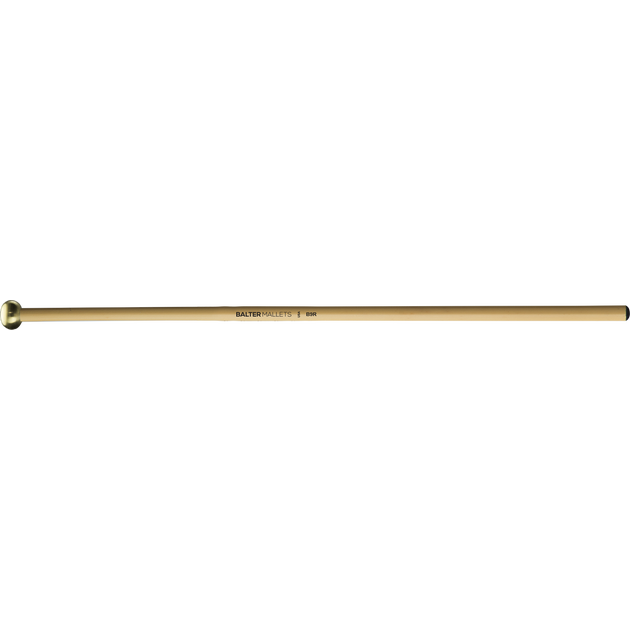 Mike Balter - Unwound Series Xylophone/Bell Mallets-Percussion-Mike Balter-B9: 5/8&quot; Oval Brass - Hard-Rattan (R)-Music Elements