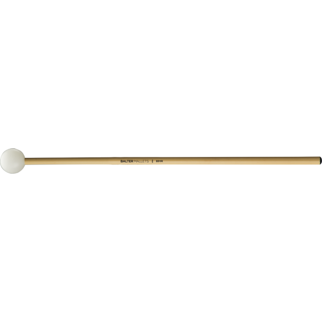 Mike Balter - Unwound Series Xylophone/Bell Mallets-Percussion-Mike Balter-B91: 1 1/8&quot; Poly - Medium Hard-Rattan (R)-Music Elements