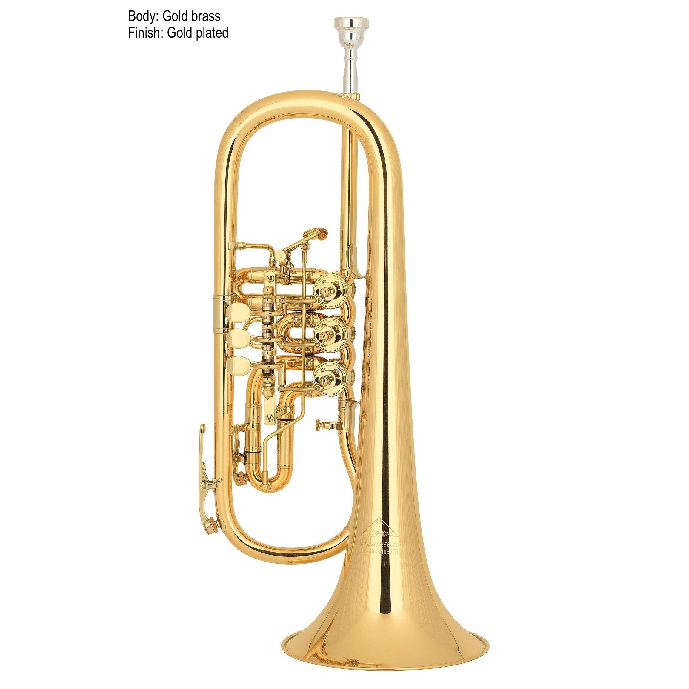 Miraphone - Model 24R Rotary Flugelhorns - Music Elements