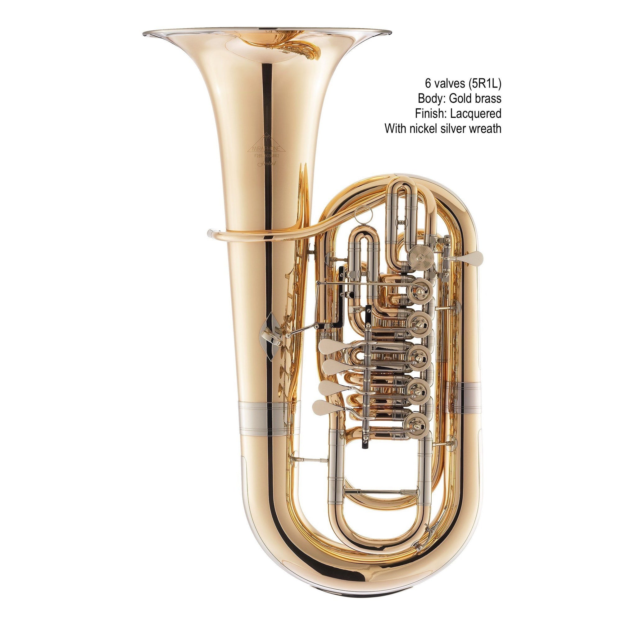 Miraphone - Model 281 Firebird F Tubas-Tuba-Miraphone-Music Elements