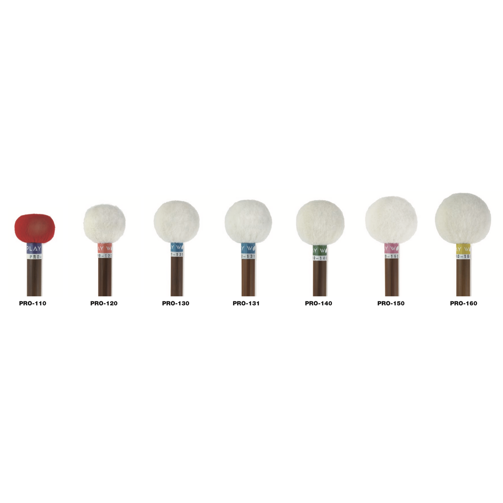 PlayWood - Orchestra Series PRO-100 Series Timpani Mallets-Percussion-PlayWood-Music Elements