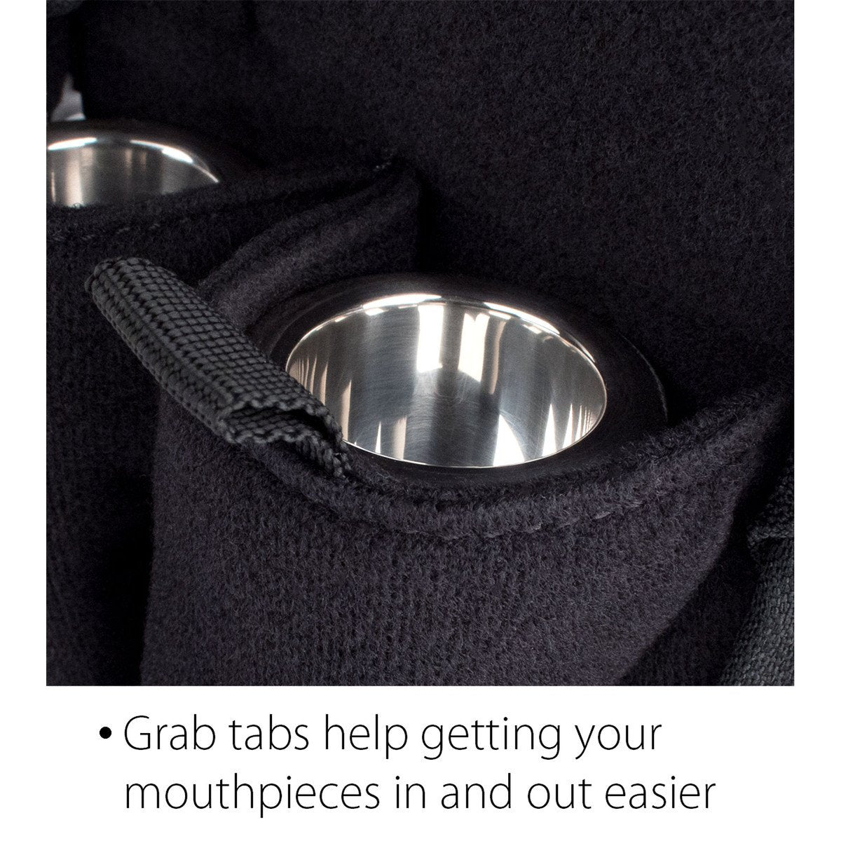 Protec - 2-Piece Tuba Nylon Mouthpiece Pouch with Zipper Closure (Camo)-Accessories-Protec-Music Elements