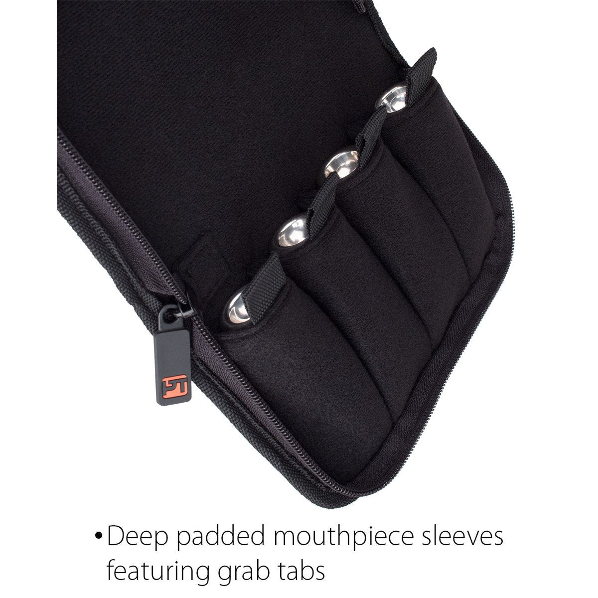 Protec - Trumpet 4-Piece Nylon Mouthpiece Pouch with Zipper Closure (Camo)-Accessories-Protec-Music Elements